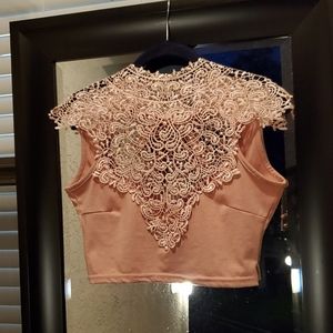 Lacey Crop Top